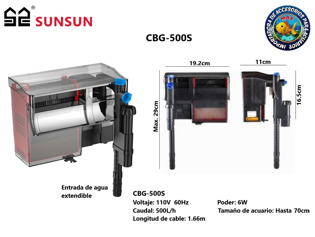 CBG-500S SUNSUN